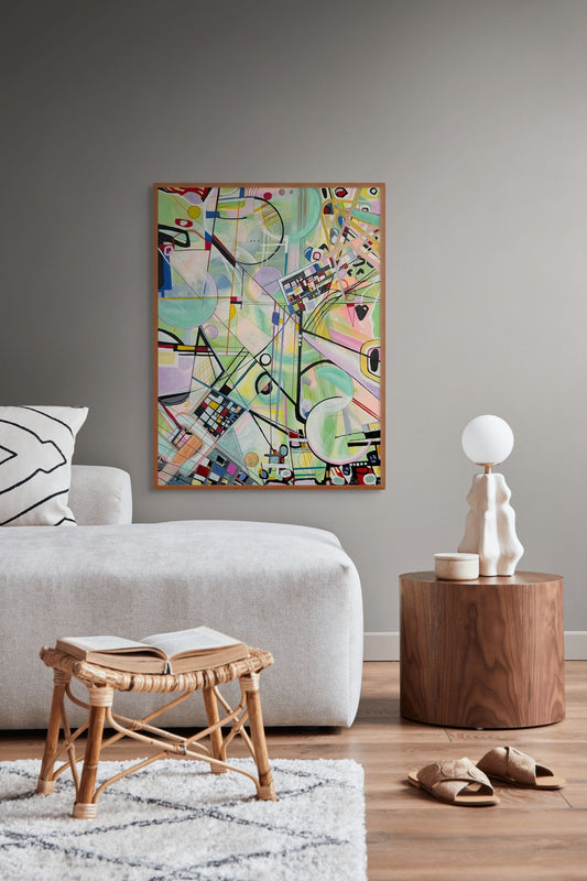 New Works "Time Traveler" 30x40